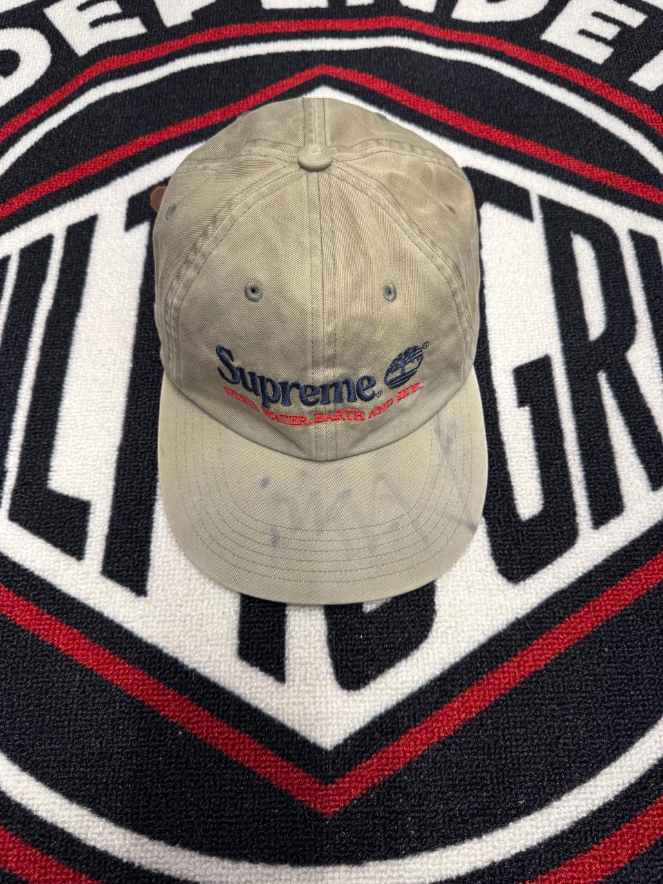 슈프림 팀버랜드 6패널 캡 올리브 SS20