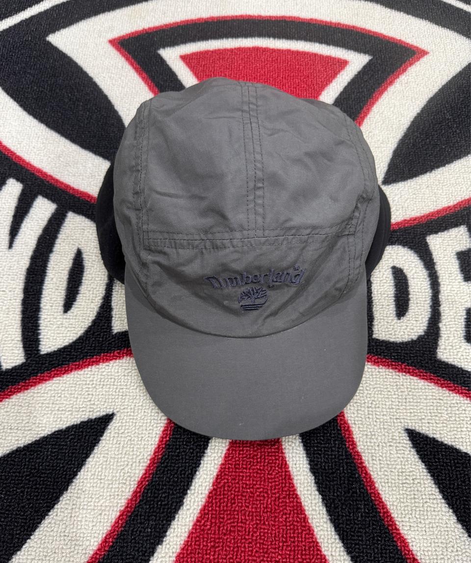 팀버랜드 5 패널 2파츠 나일론 플리스 탈 부착 캡