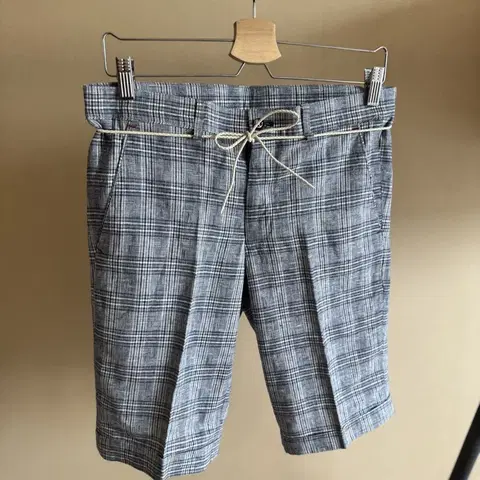 SLOWER 1951 체크 반바지 29-30