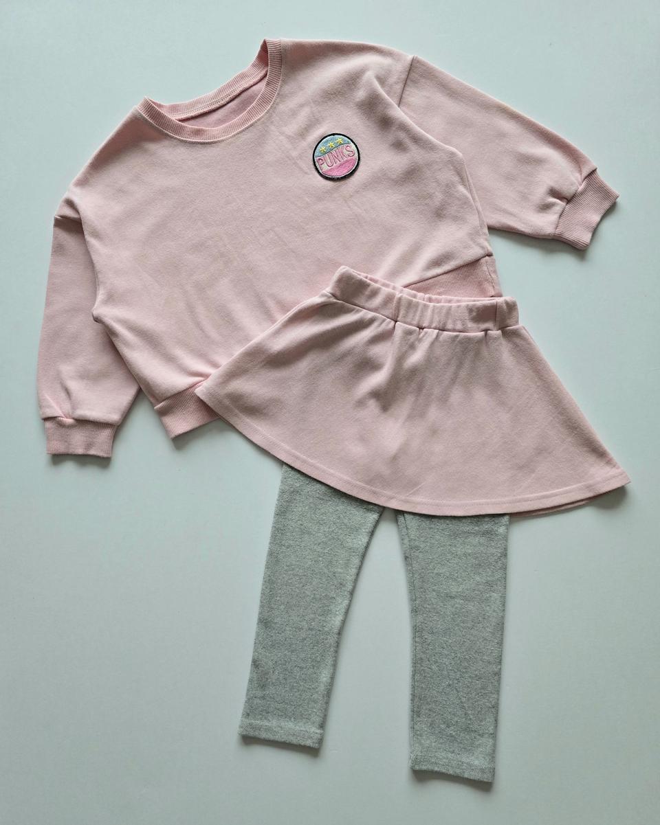 여아 맨투맨 치랭스 세트 7호(4~5세)