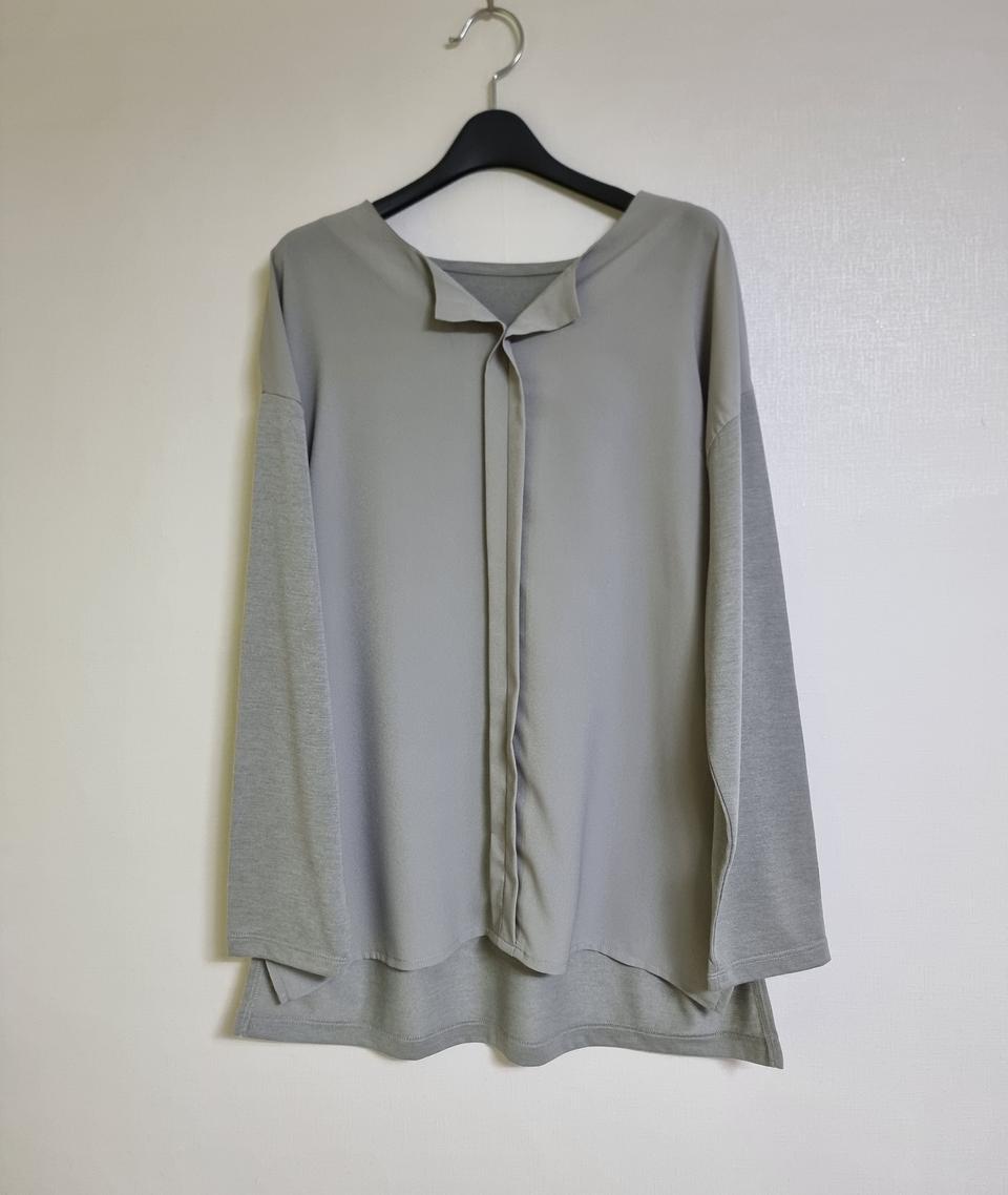 55~66반 | 쏠리에 (SSOLIE) 레이어드 스타일 긴팔 블라우스