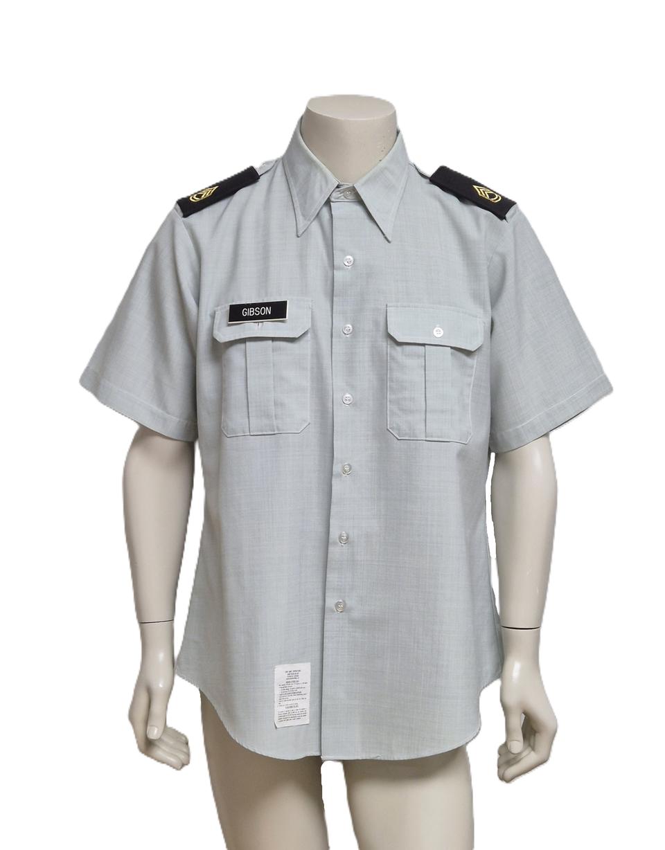 ⭐미군 구형 중사 정복 전투복 반팔 카라티 티셔츠 (XXL)⭐