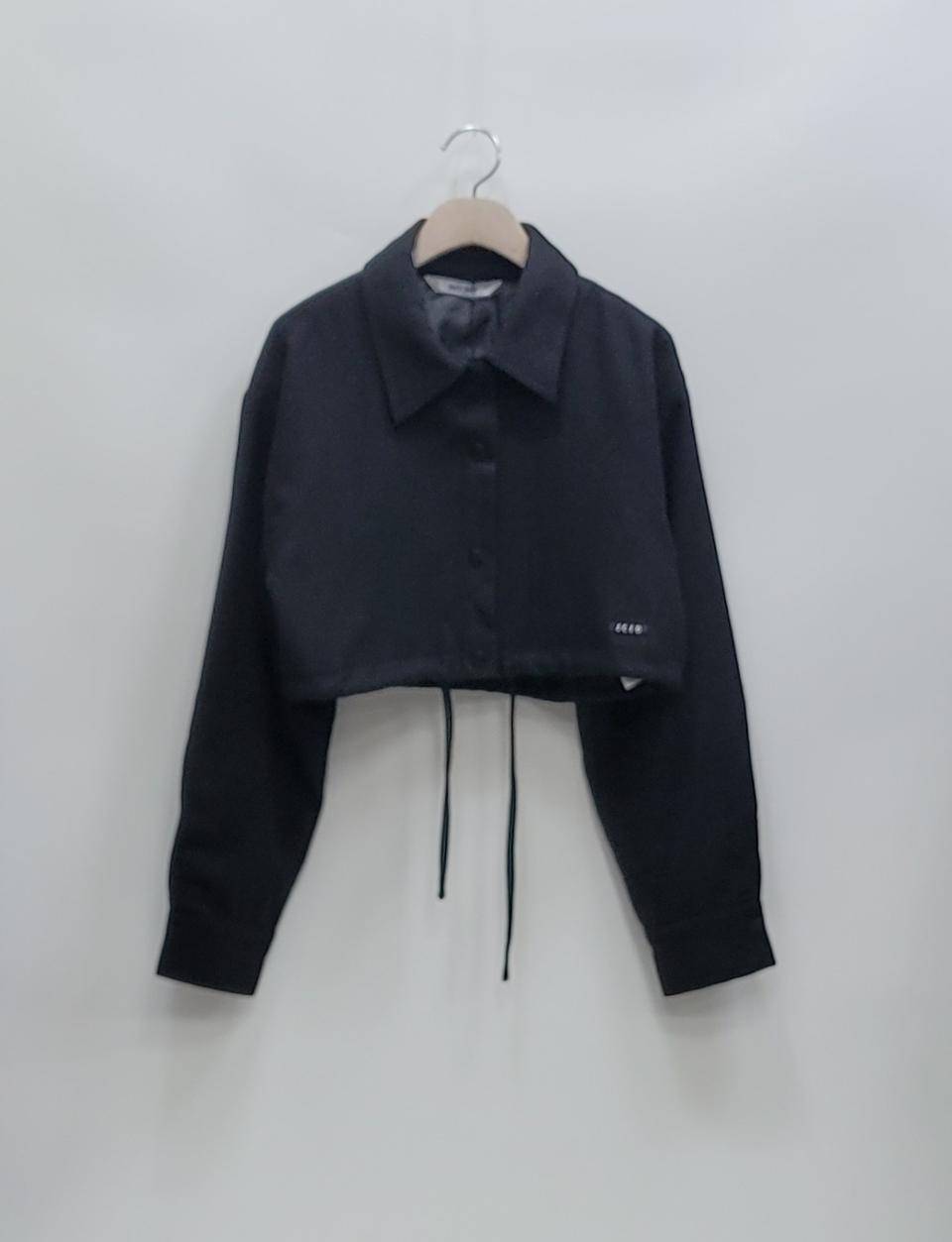 JUCYJUDY 24FW 쥬시쥬디 울혼방 크롭 셔츠형 자켓 / 여 85