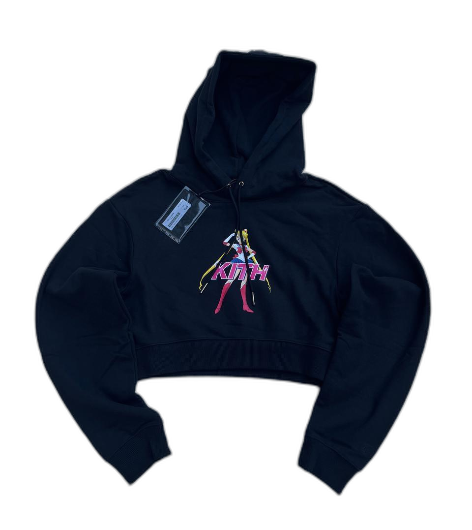 KITH X 세일러문 크롭 후드