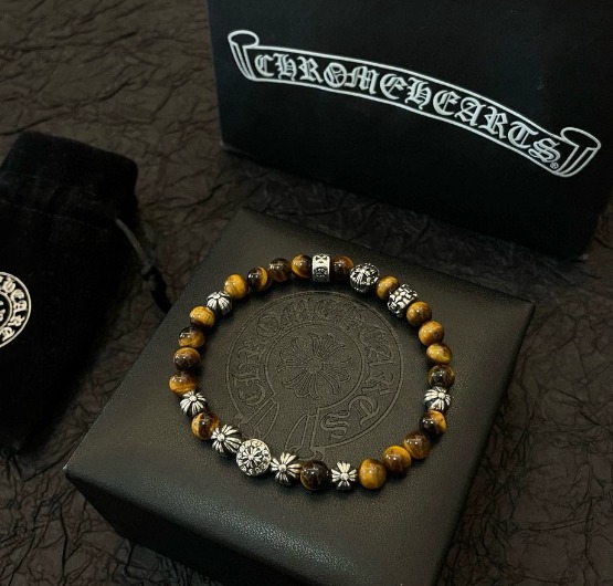 크롬하츠 ch플러스가죽팔찌