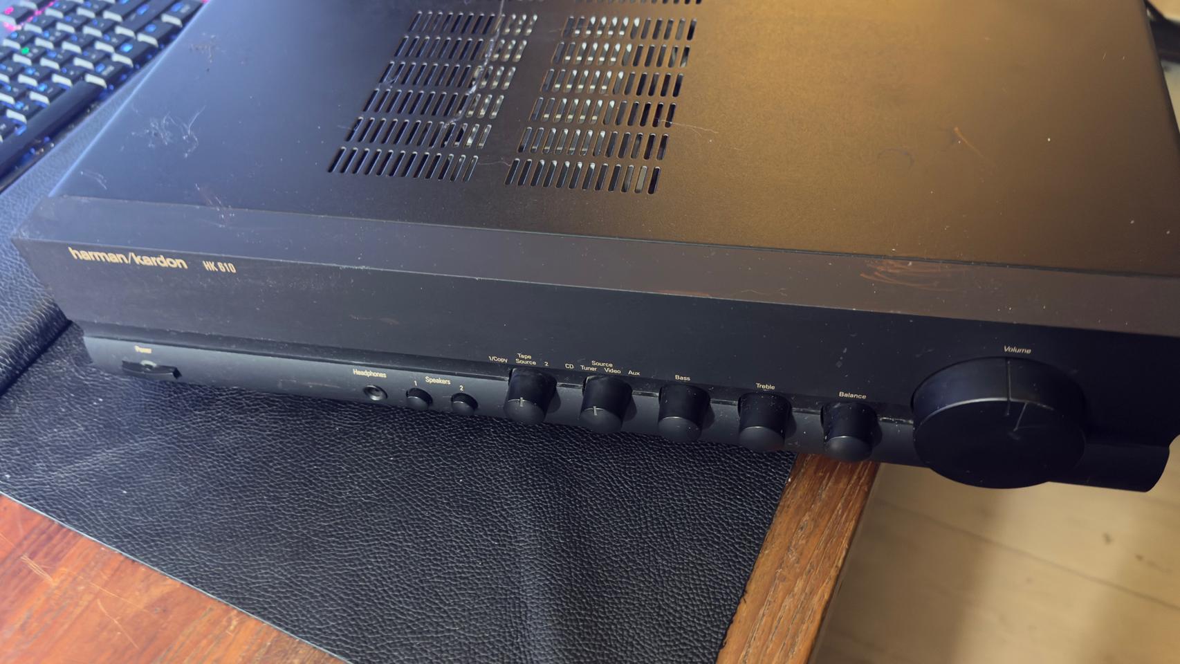 Harman Kardon HK 610 하마카든 인티앰프 (고장)