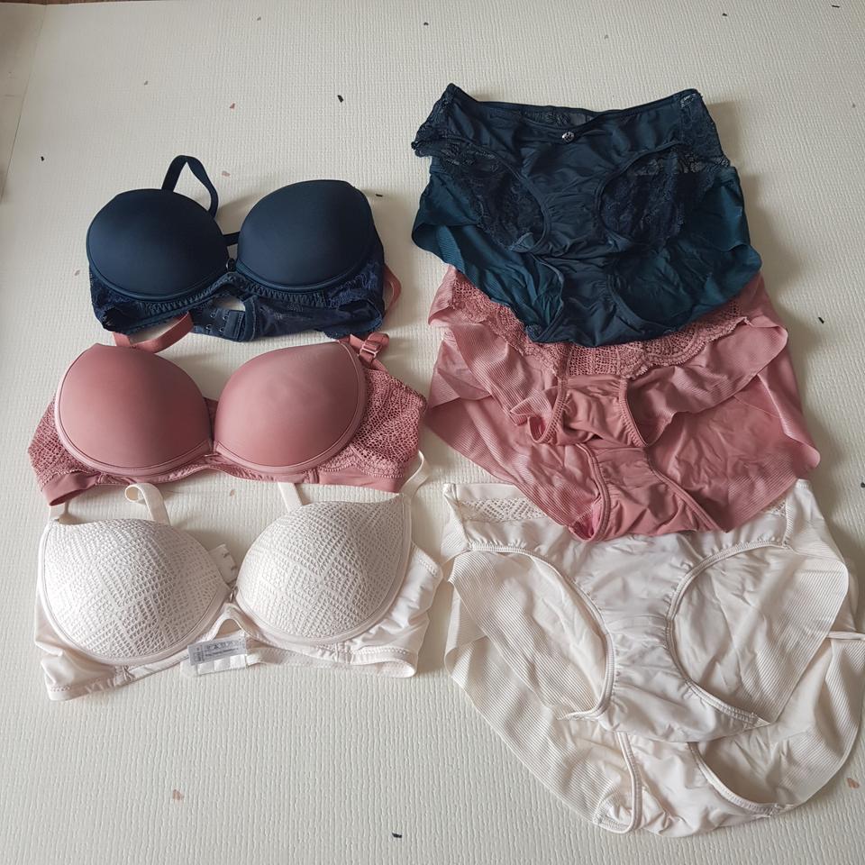 원더브라 브라팬티세트