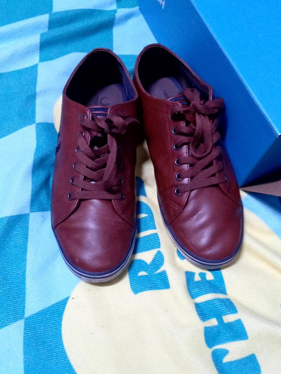 프레드페리 킹스톤 레드 스니커즈