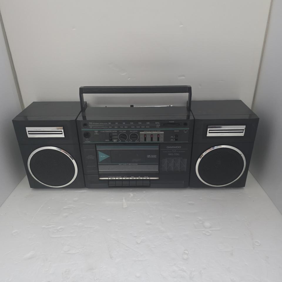 옛날 대우 스트레오 라디오 카세트 붐박스 ARS-7016