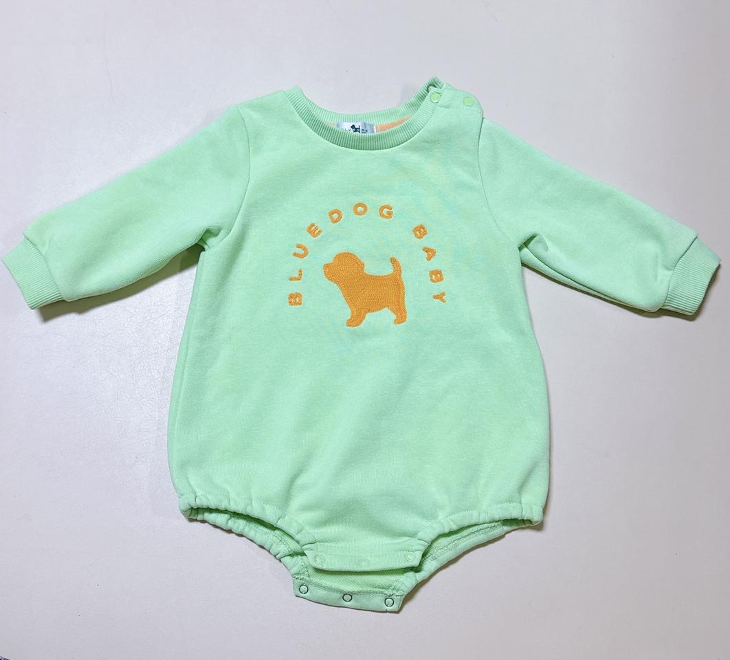 블루독 아기 우주복 아기 우주복 아기옷