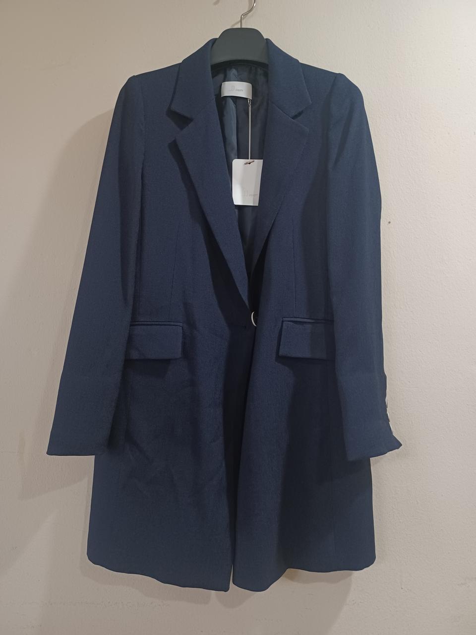 JJ JIGOTT 지고트 네이비색 반코트