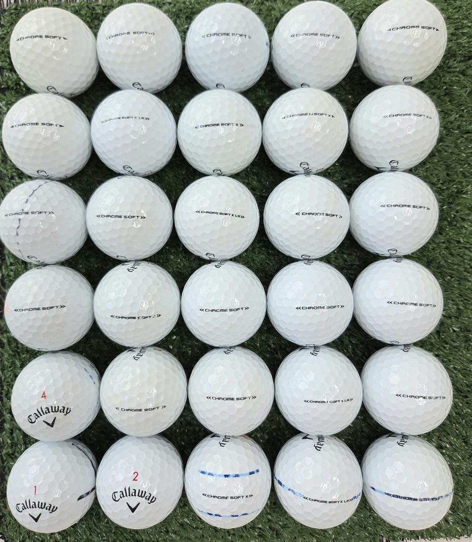 캘러웨이 크롬소프트 A+/A급 30개 골프공 로스트볼