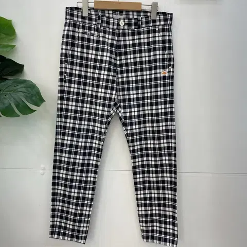 파리게이츠 체크 팬츠 30~31