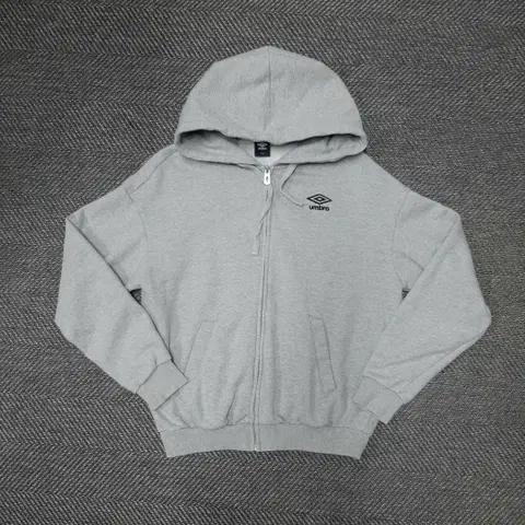 엄브로 그레이 후드집업