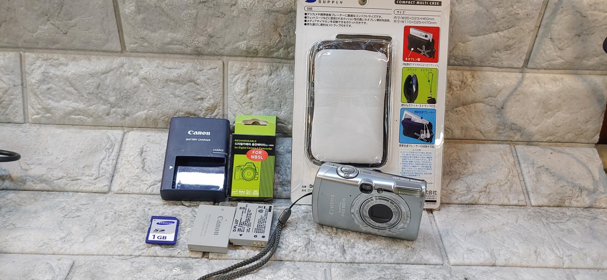 캐논 IXUS 800is 디지털 카메라