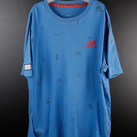 [XL] 뉴발란스 파란색 티셔츠