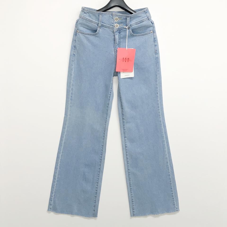 에고이스트 와이드 데님팬츠/여성55/칠팔구제