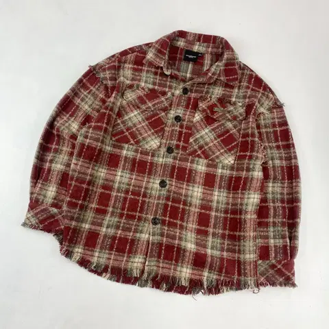 로카웨어 자수 빅로고 울 셔츠 (105)