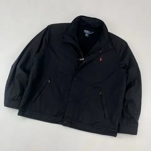 폴로 폴리 쉘 블랙 페리 점퍼 (105)