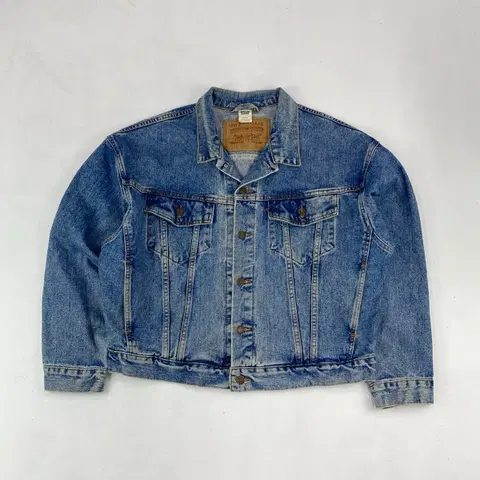 리바이스 70598 레드탭 포켓 데님 트러커 자켓 (105)