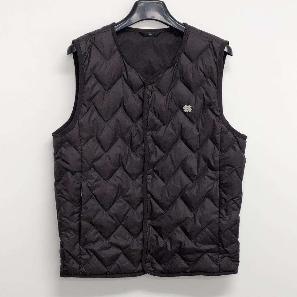 코오롱 솟솟 경량 구스 베스트/남성M/칠팔구제