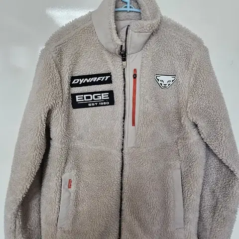 다이나핏 뽀글이 플리스 자켓 아이보리 xs