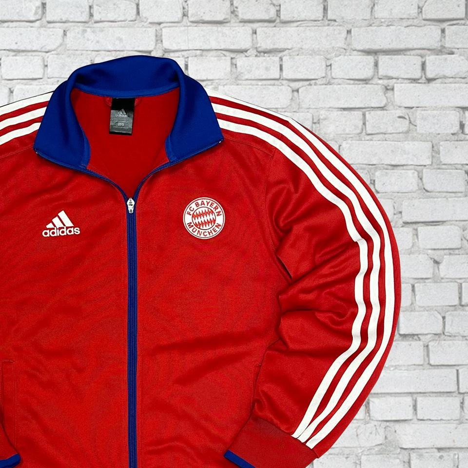 (2301) 아디다스 바이에른뮌헨 레드 빈티지 져지 95