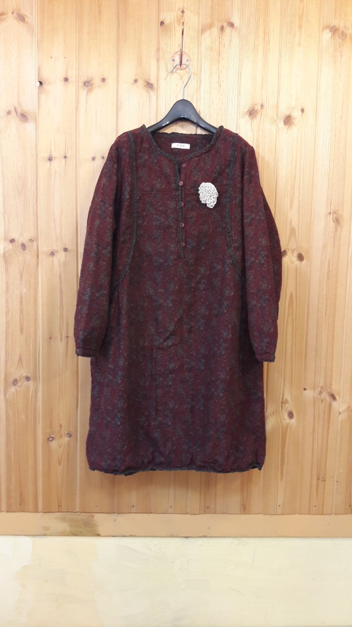 *지누시 플라워 레이스 본딩 원피스 ( 새 상 품)