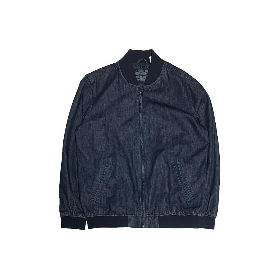 리바이스 데님 봄버 바시티 자켓