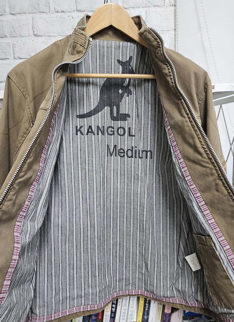 캉골 남성자켓 M 95 데님자켓 가을~겨울 자켓 ML65