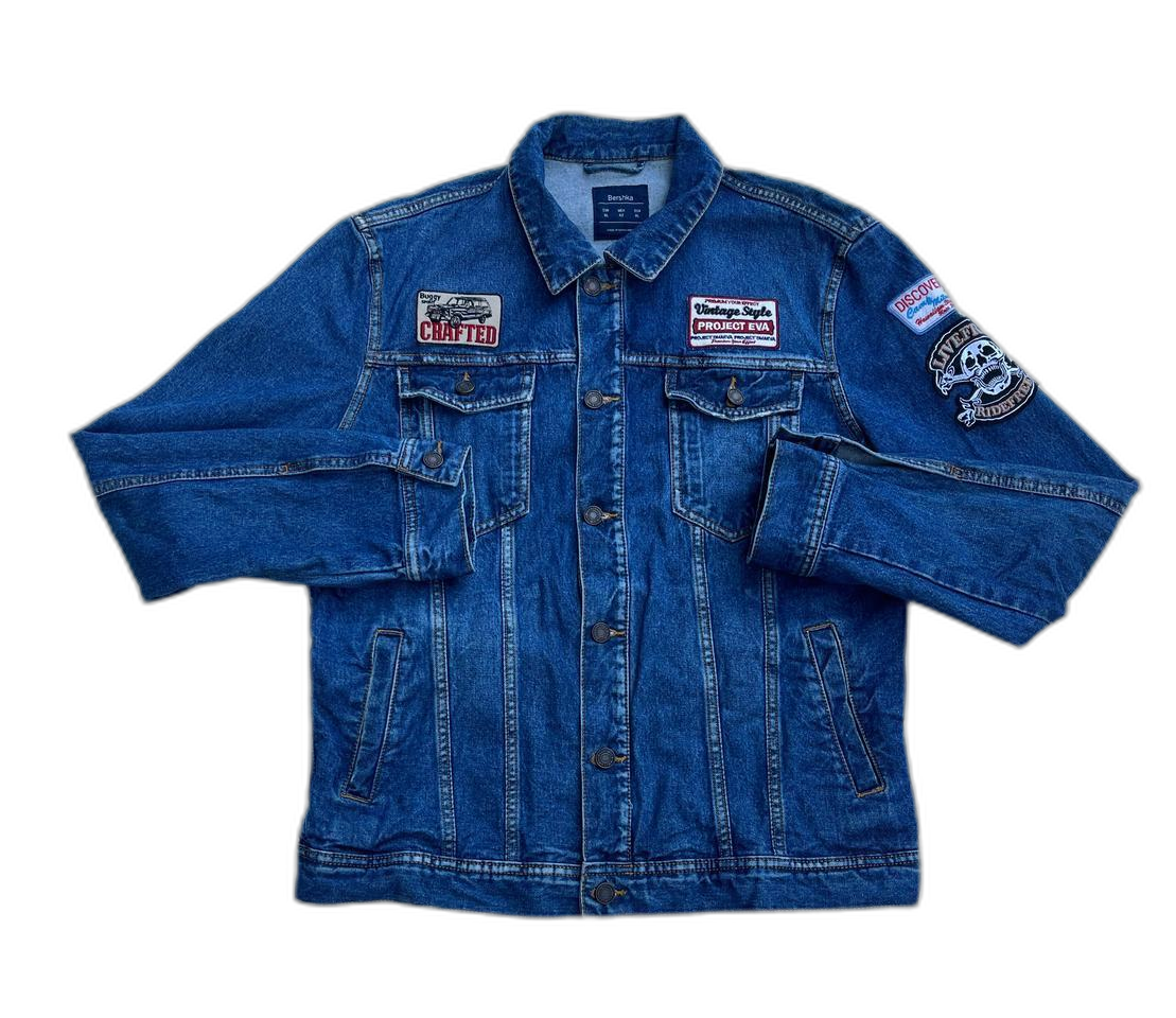 버쉬카 데님 트러커 자켓