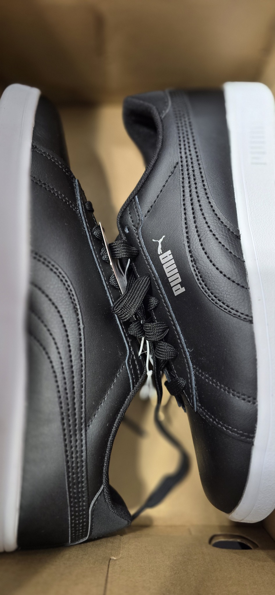 퓨마 푸마  블랙 스니커즈 운동화 신발 280