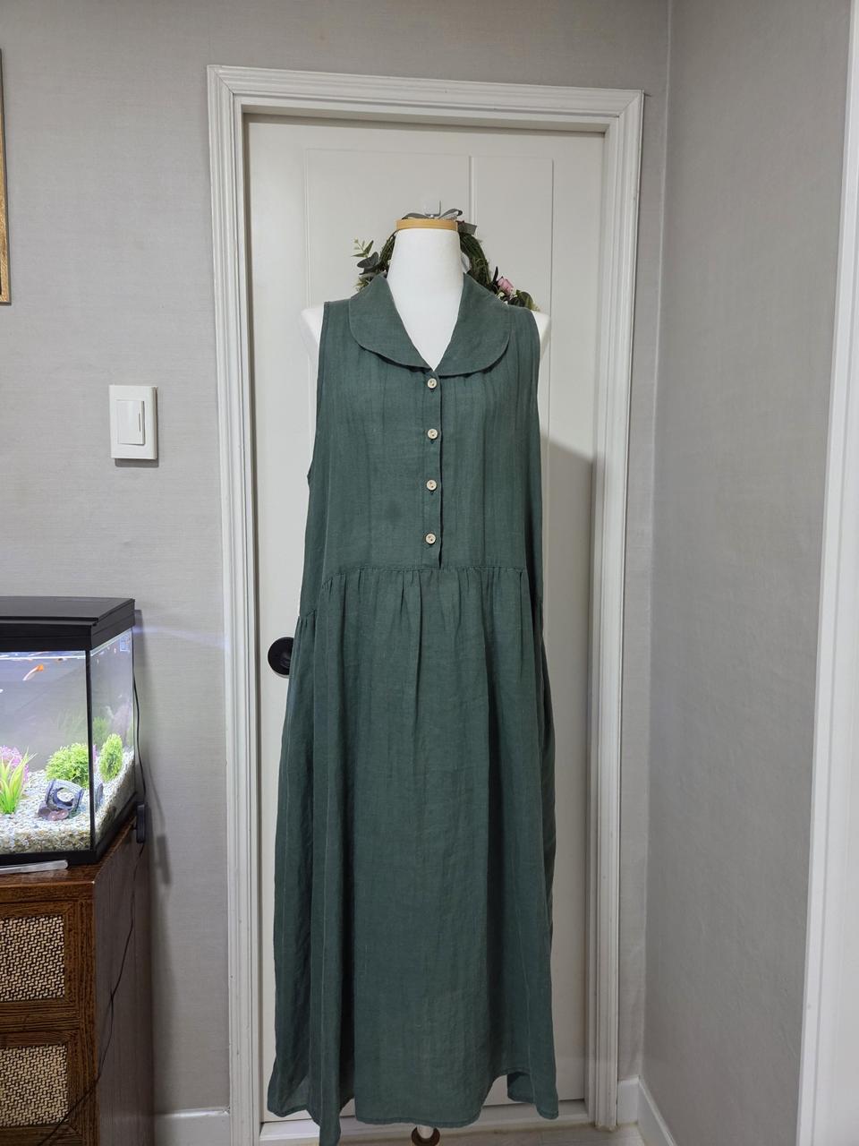 체리프린센스 린넨롱원피스(55~77)