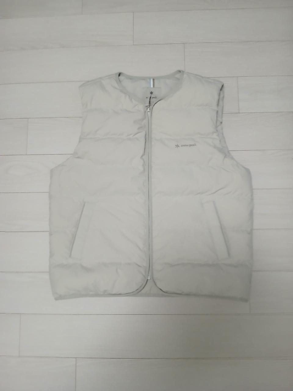 스노우피크 덕다운 패딩 조끼