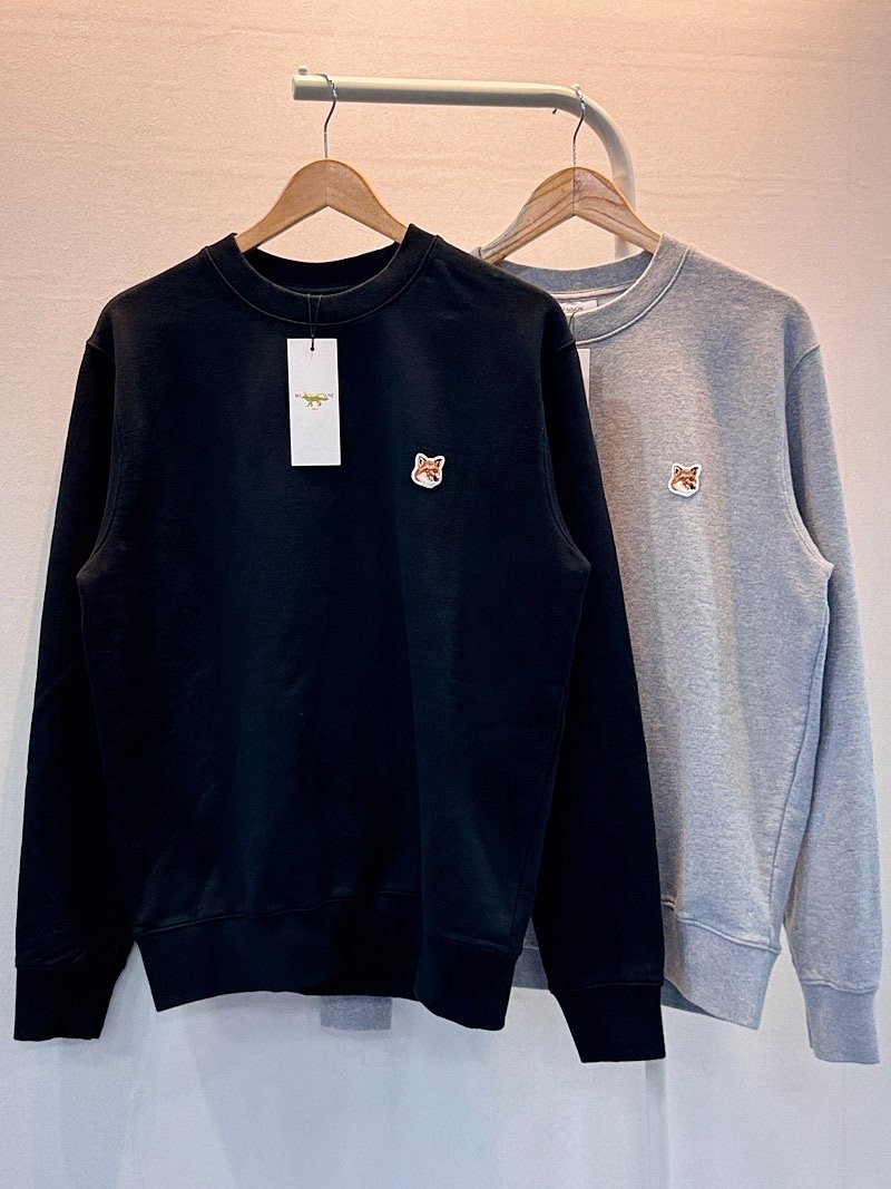 (정품 무료배송)메종키츠네 폭스헤드 맨투맨