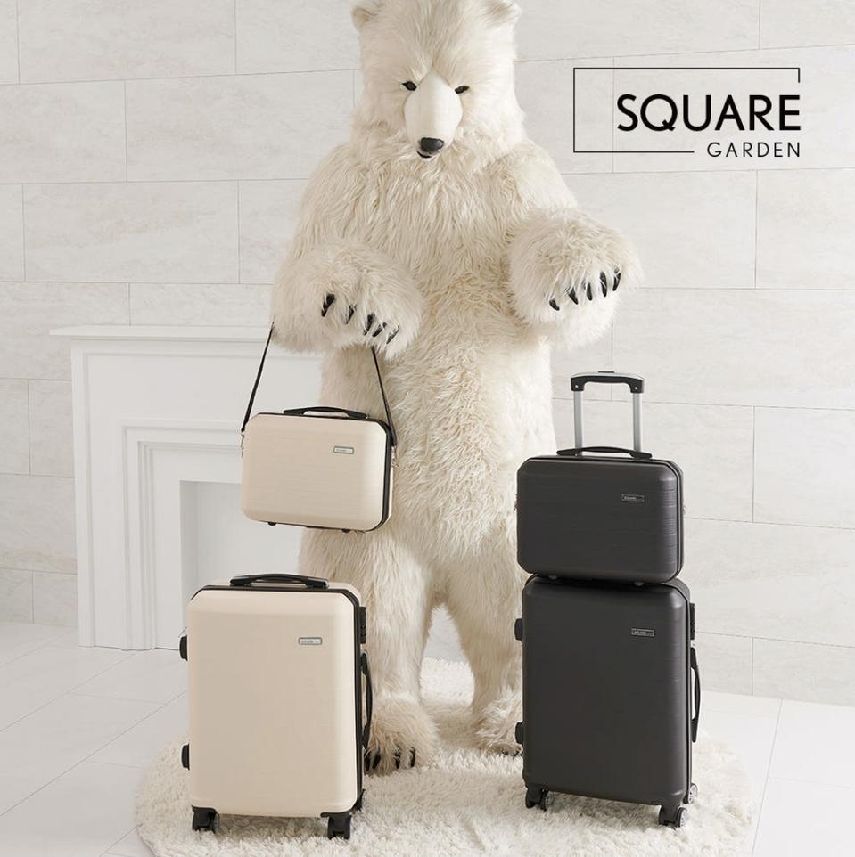 스퀘어가든 플레인 ABS 캐리어 2종세트 (20인치+15인치) 서제품