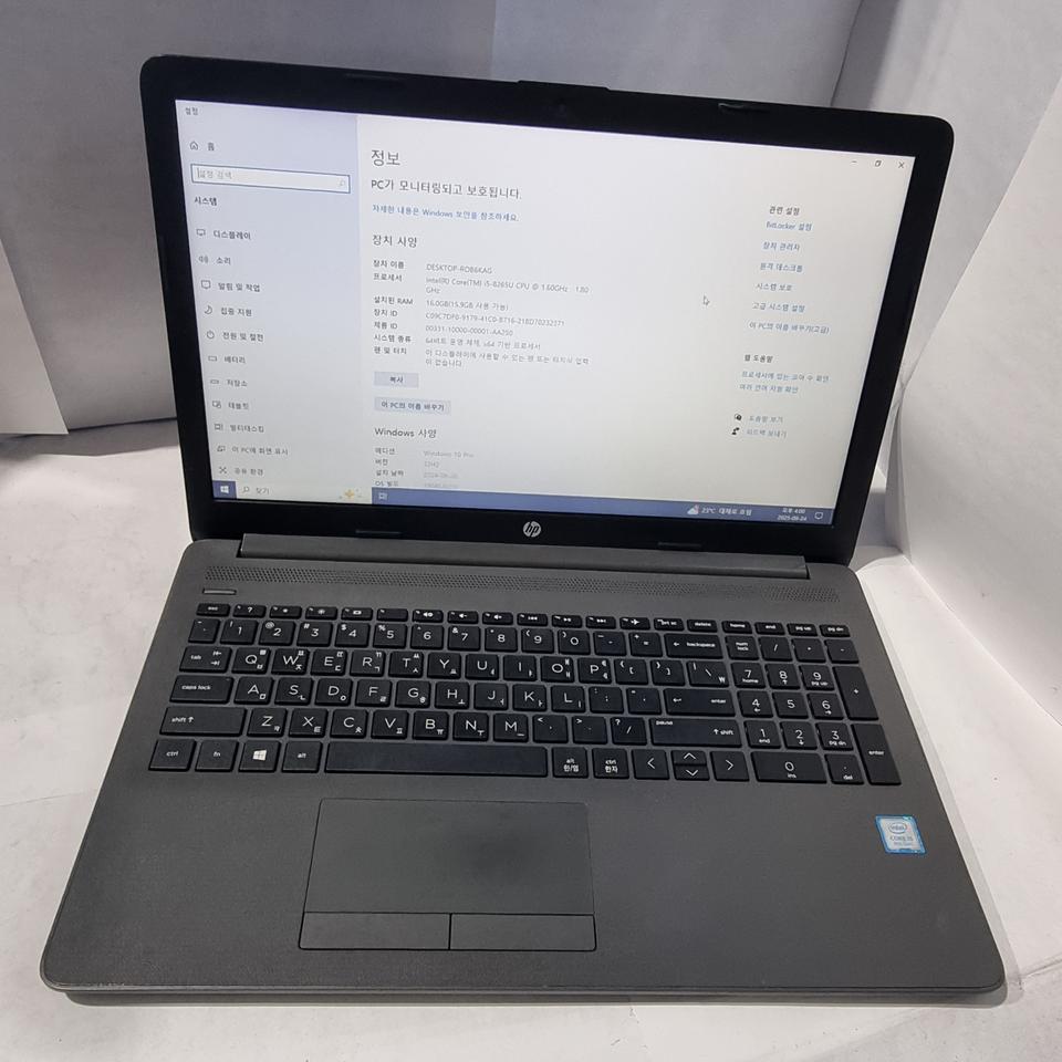 HP  노트북 i5 8265U 16G