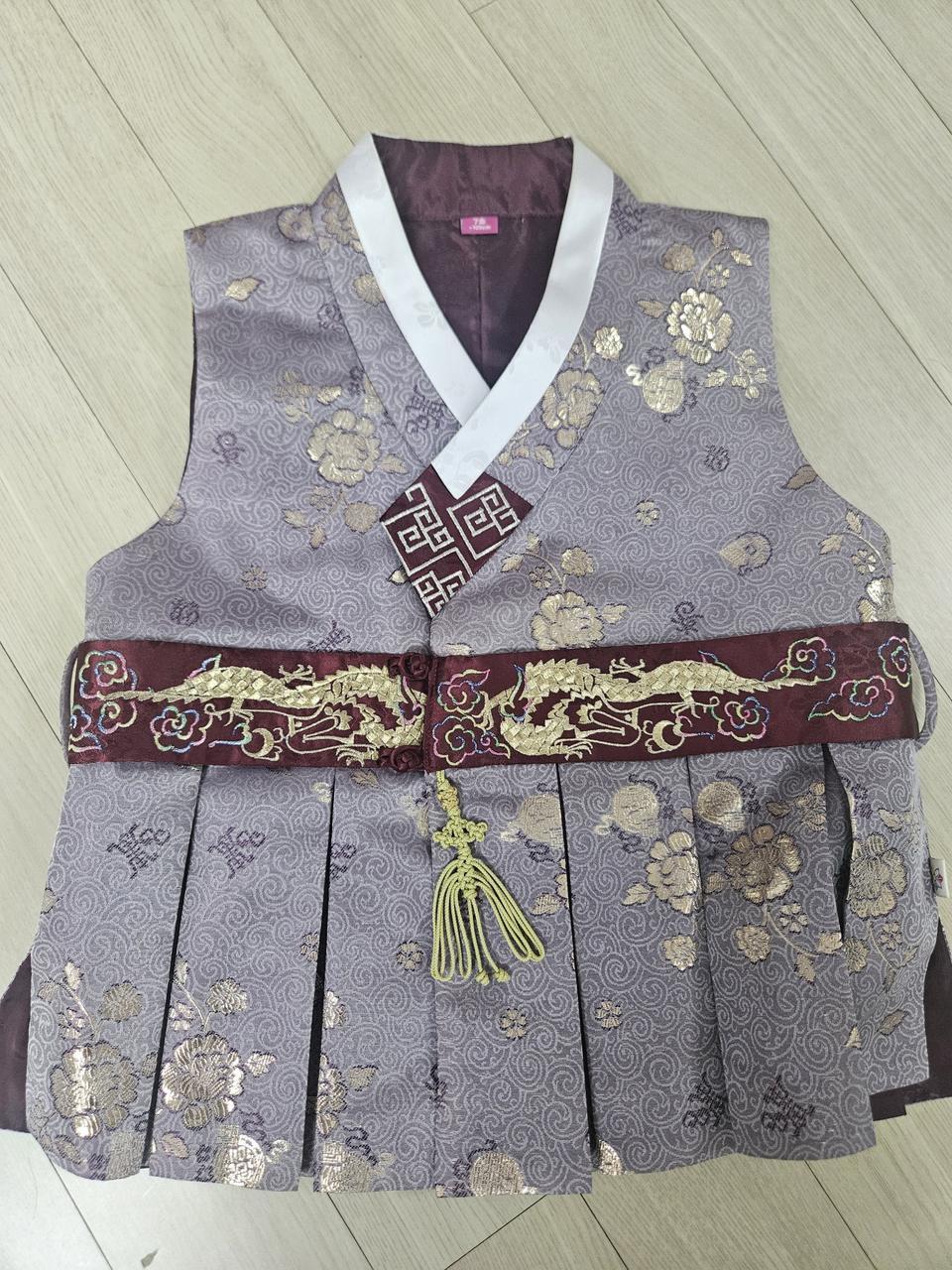 남아 한복 세트 3피스 120사이즈