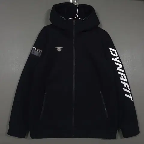 (100) 다이나핏 신형 레이드 양털 플리스 후드집업 자켓 블랙