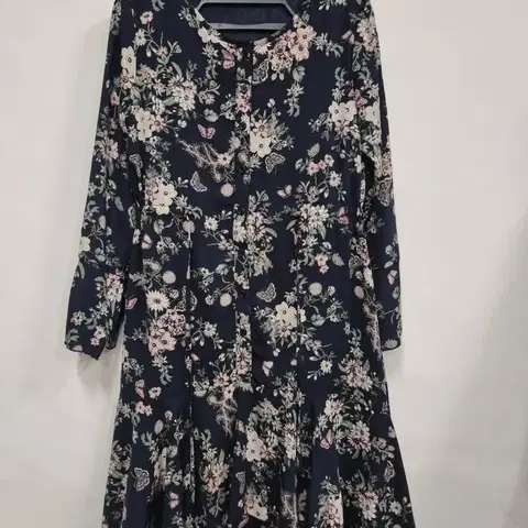 미센스 꽃무늬 원피스 플라워 패턴