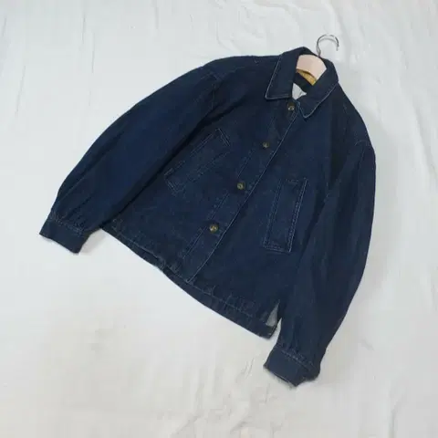 제평 다포딜 데님 자켓