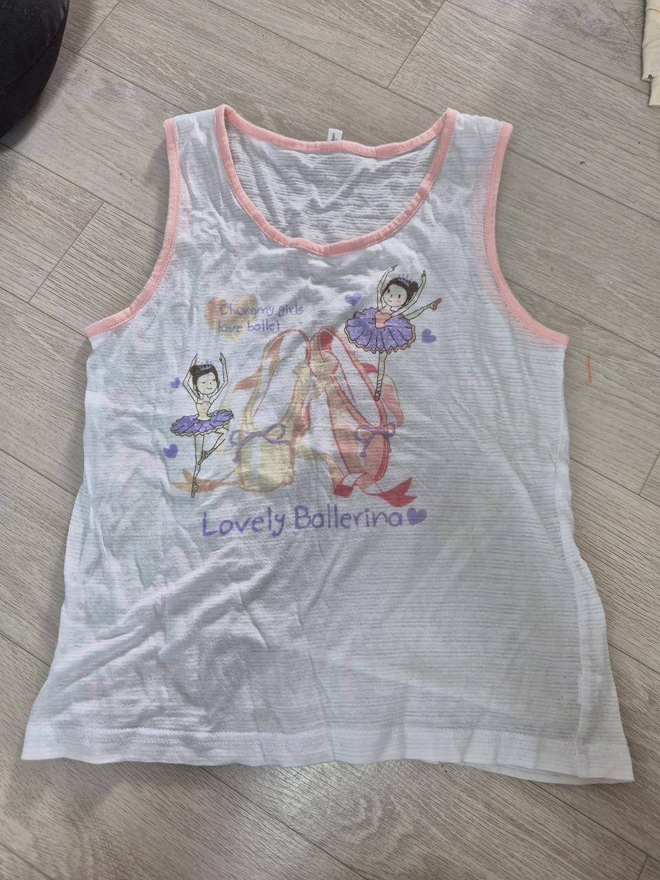 75호 여아 런닝 나시