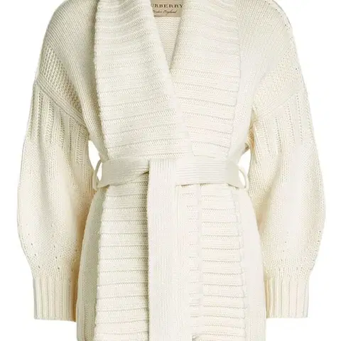 버버리 니트 가디건
