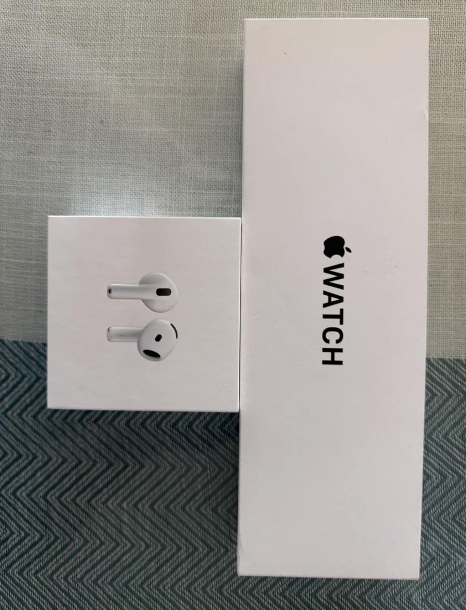 에어팟4 애플워치se3 미개봉