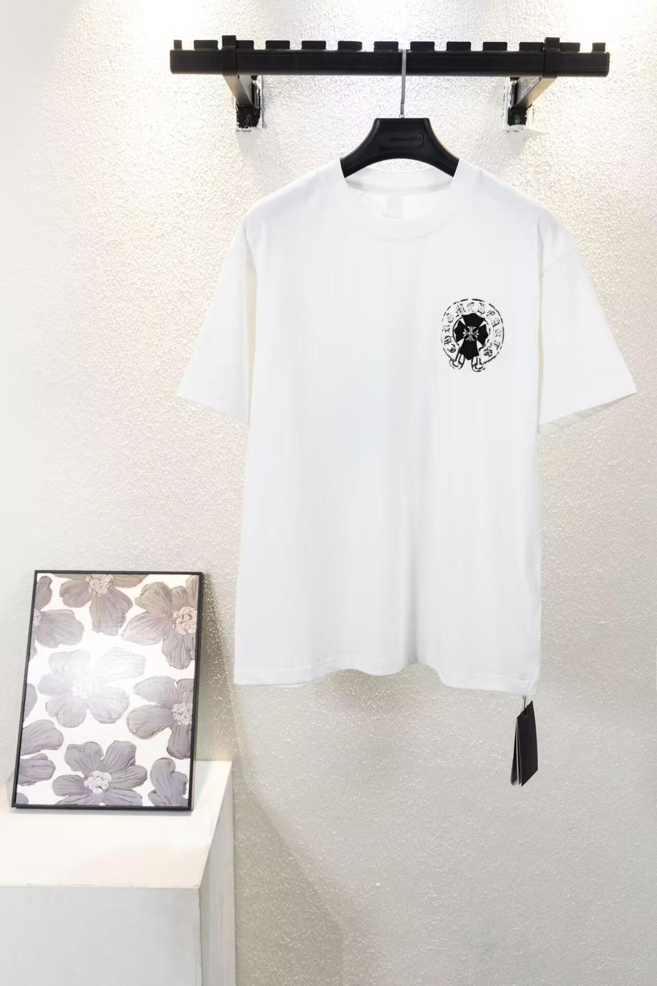 크롬하츠 화이트 반팔