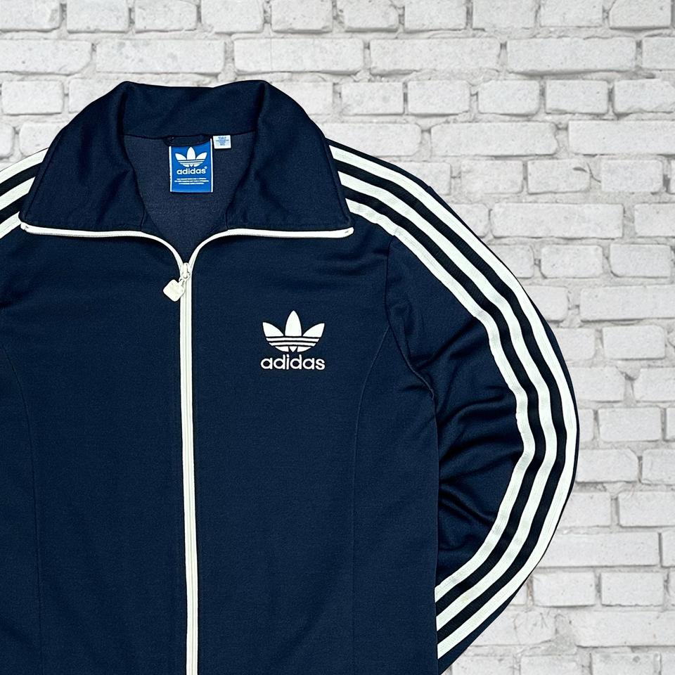 (2303) 아디다스 유로파 네이비 화이트라인 빈티지 져지 95