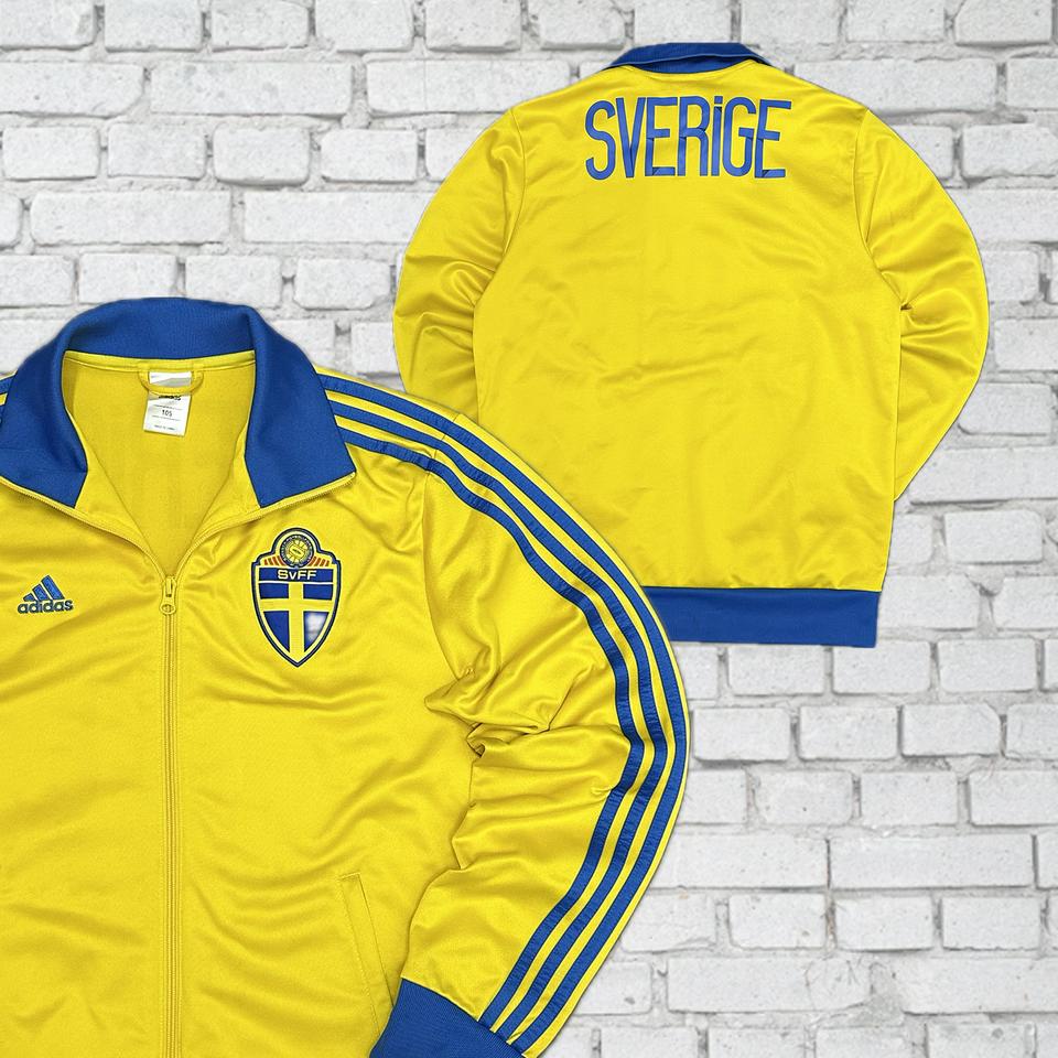 (2306) 아디다스 스웨덴 축구 국대 빈티지 져지 105