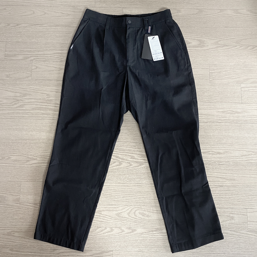 머렐 남성 세미 와이드 코튼팬츠 블랙 (34~35인치)