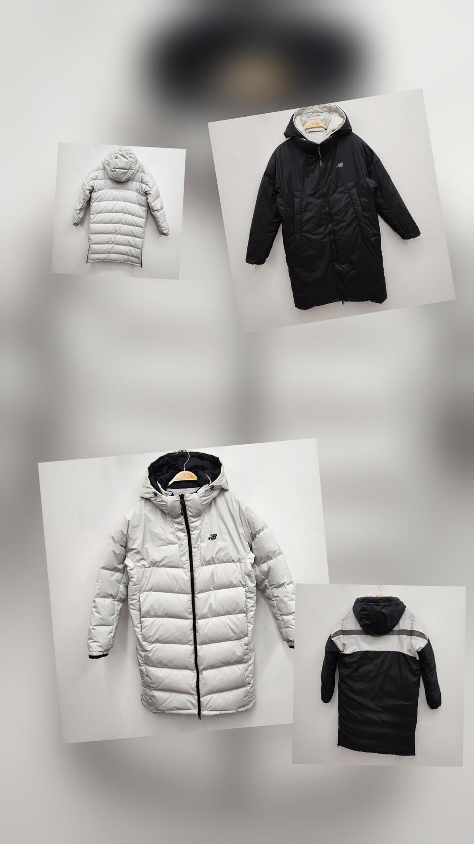 뉴발란스 구스 롱패딩(90사이즈)