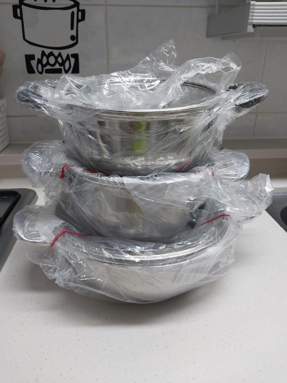 스테인레스 냄비 3세트